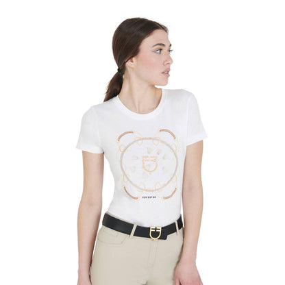Slim fit horsebit t-shirt - EQUESTRO
