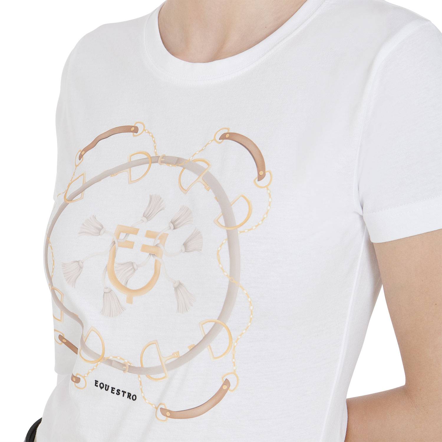 Slim fit horsebit t-shirt - EQUESTRO