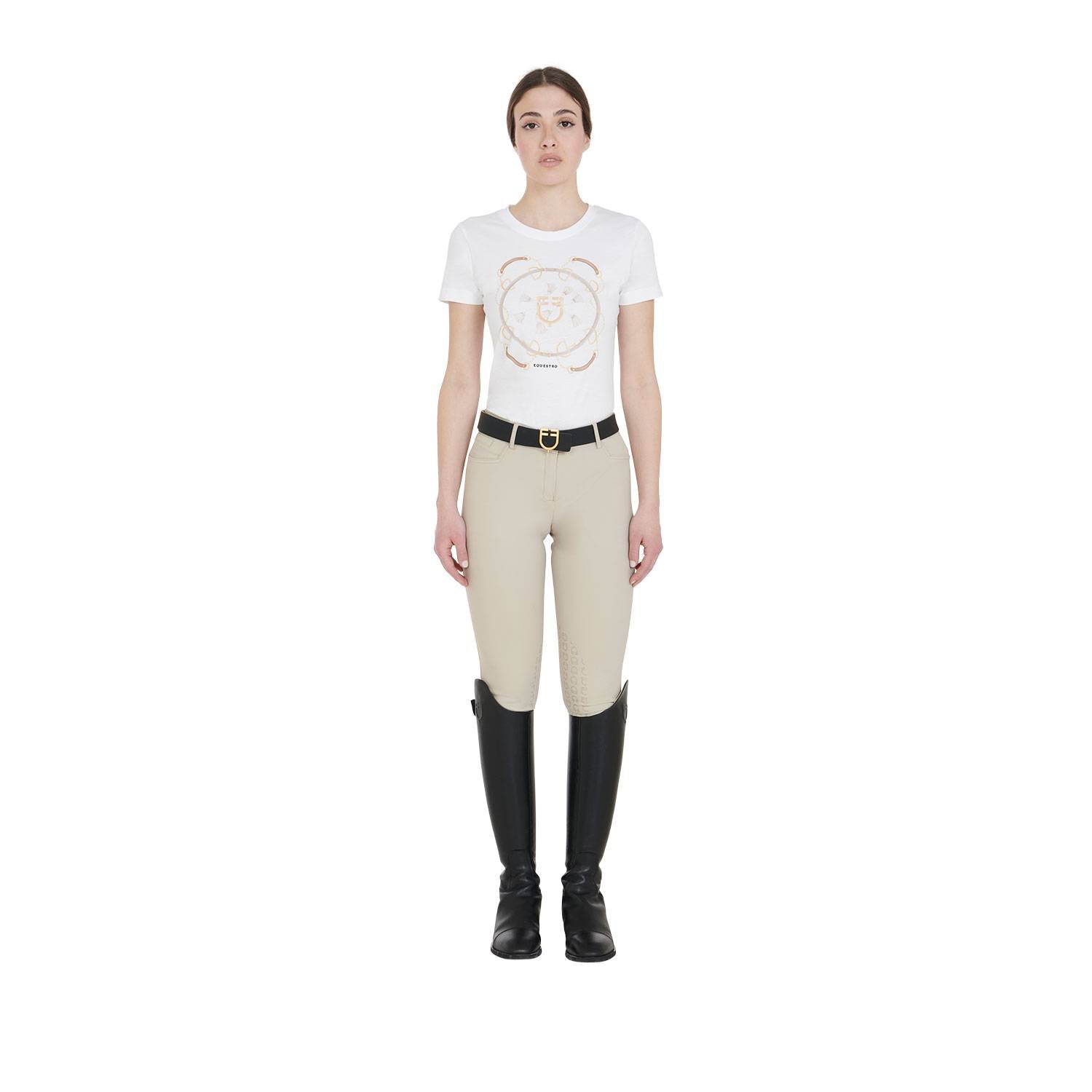 Slim fit horsebit t-shirt - EQUESTRO