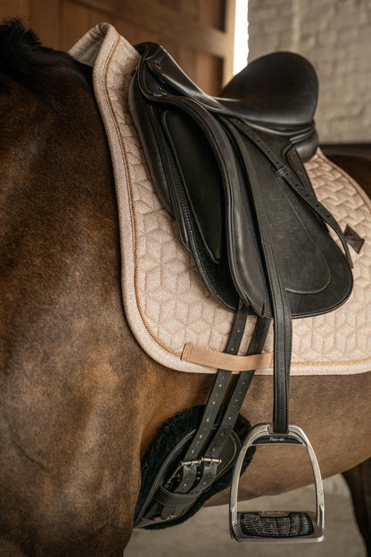 Tapis de selle Sparkling DRESSAGE beige - Kentucky