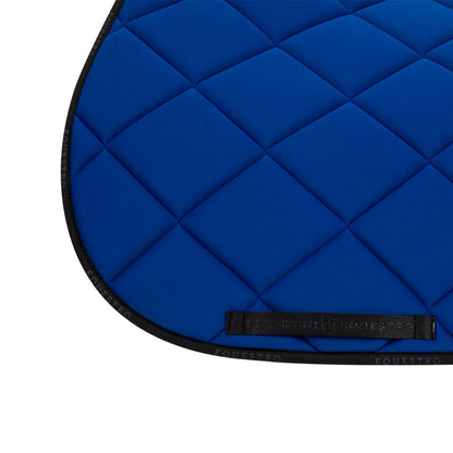 Tapis de selle technique logo bleu électrique/noir - EQUESTRO