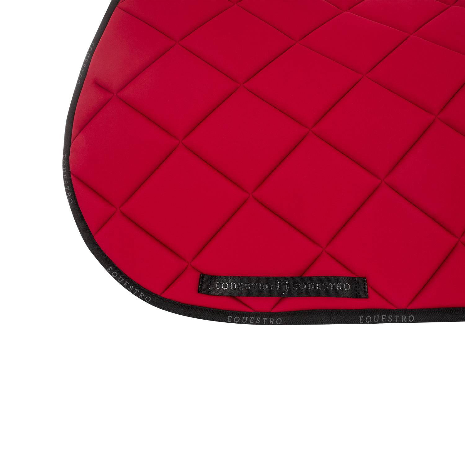 Tapis de selle technique logo wine/noir- EQUESTRO