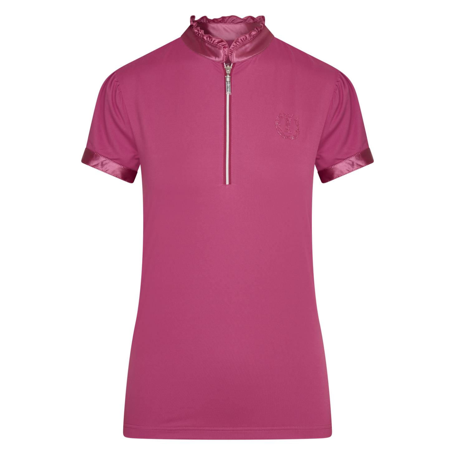 Anna polo shirt with frilly collar - Imperial Riding