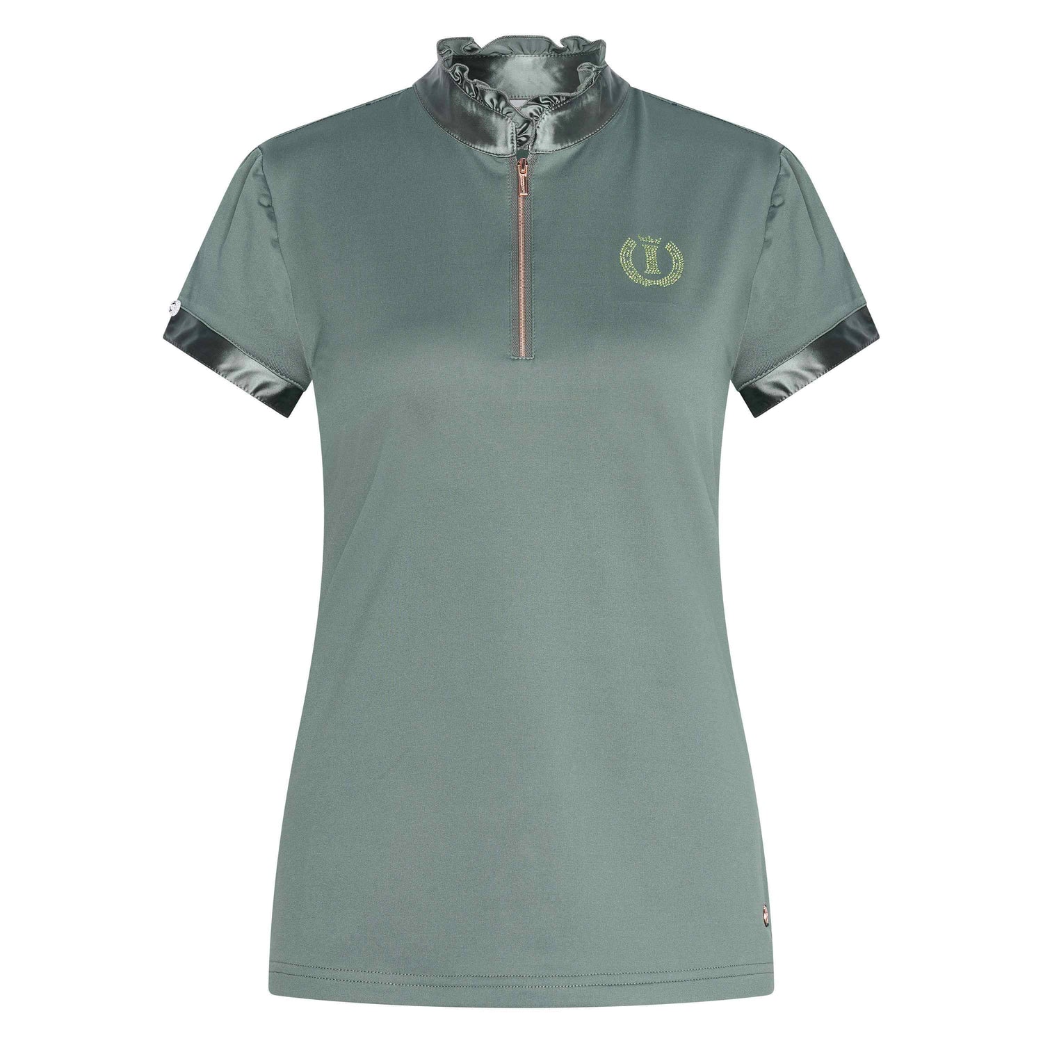 Anna polo shirt with frilly collar - Imperial Riding