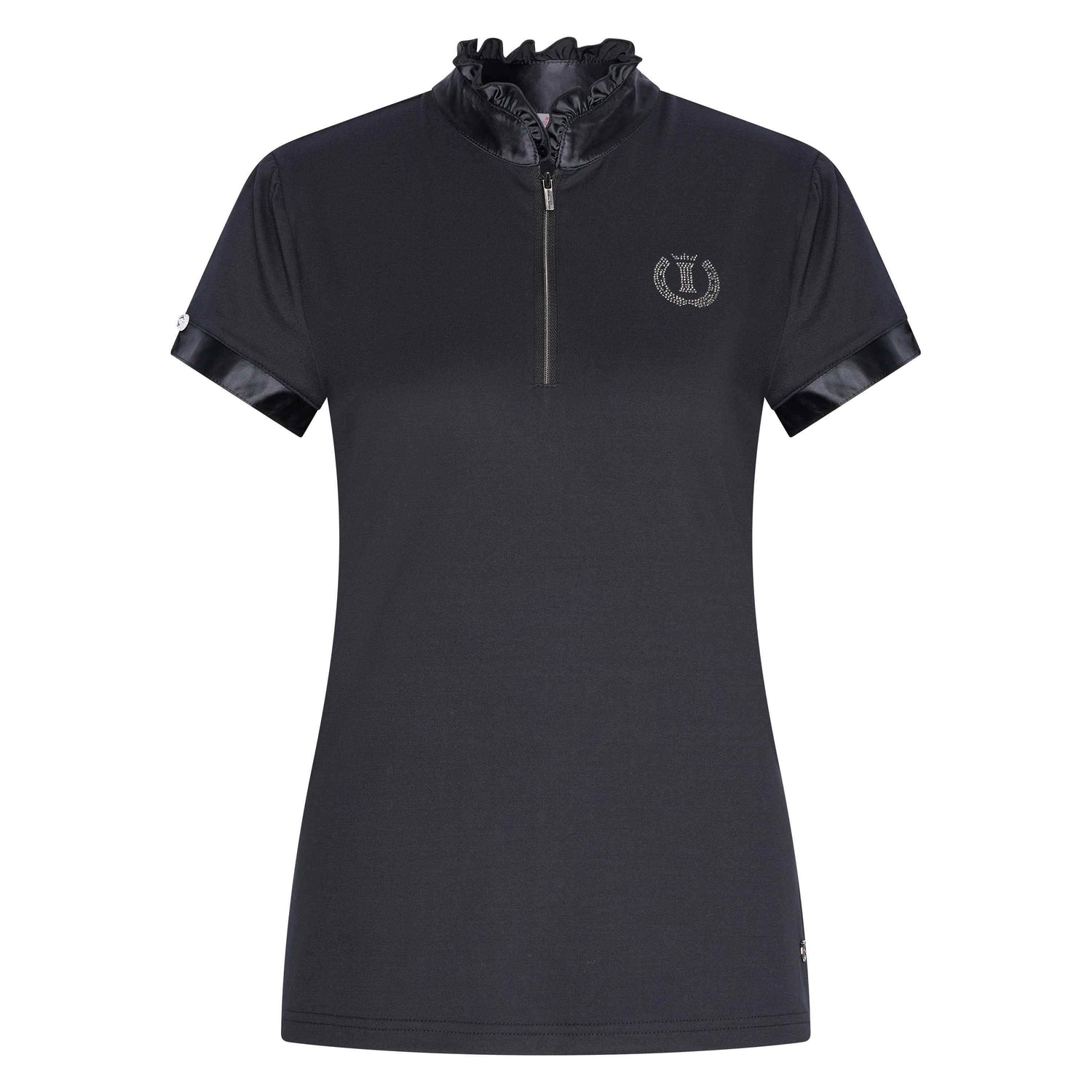 Anna polo shirt with frilly collar - Imperial Riding
