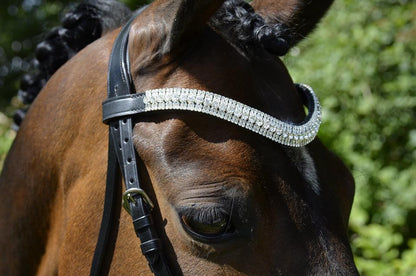 Frontal en strass - Argent