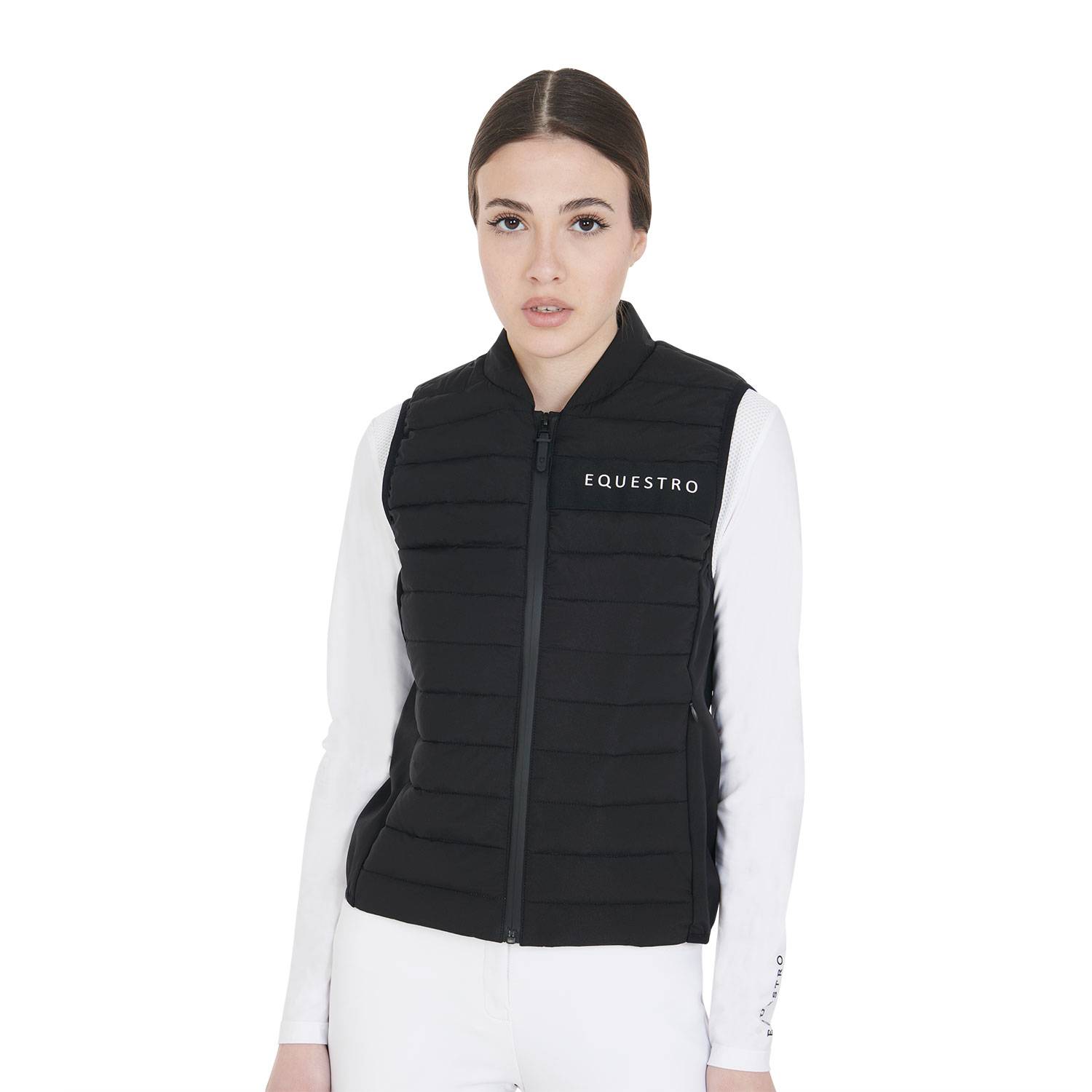 Technical windproof sleeveless jacket - Equestro