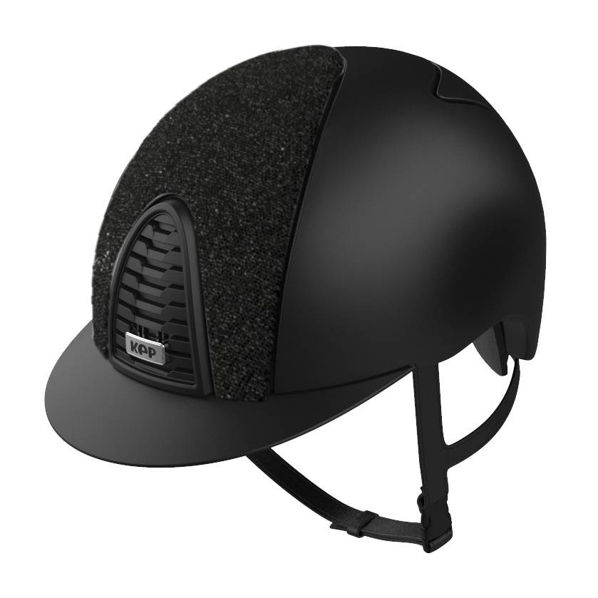 Casque CROMO 2.0 Textile Noir Paillettes - KEP