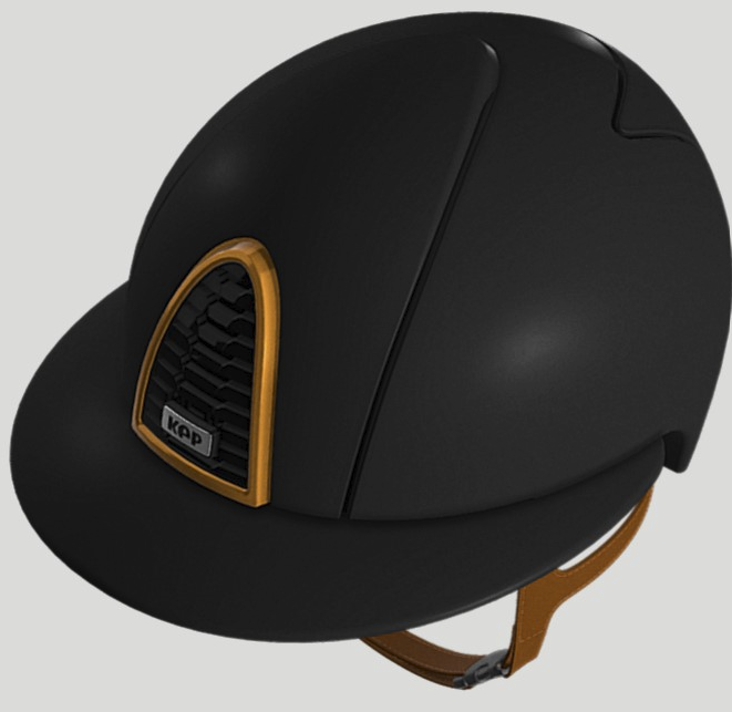 Custom helmet Matt black visor POLO - KEP