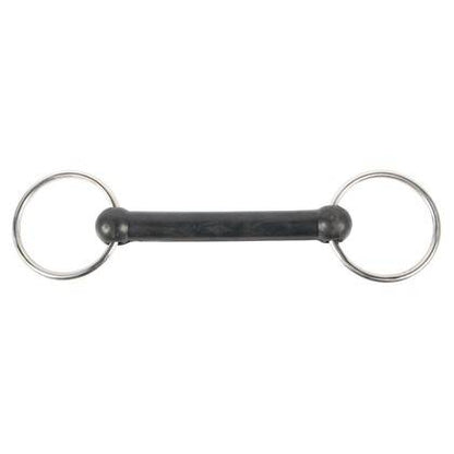 Straight rubber bit 2 rings - Harry&