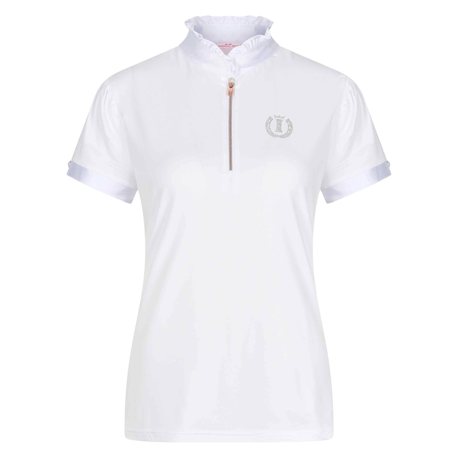 Anna polo shirt with frilly collar - Imperial Riding