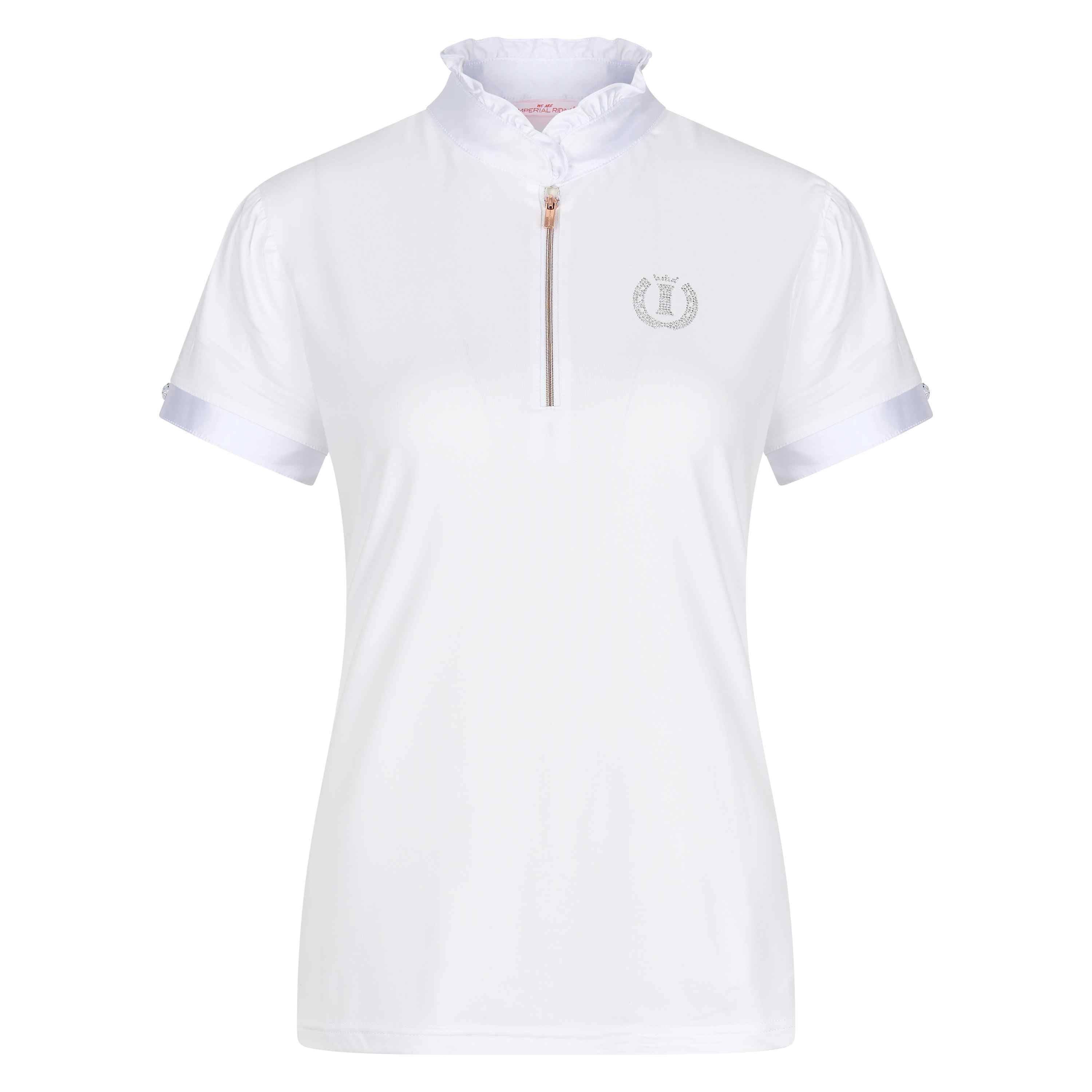 Anna polo shirt with frilly collar - Imperial Riding