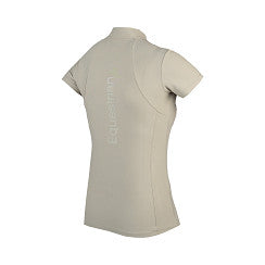 Polo technique manches courtes zip paillettes - HORKA
