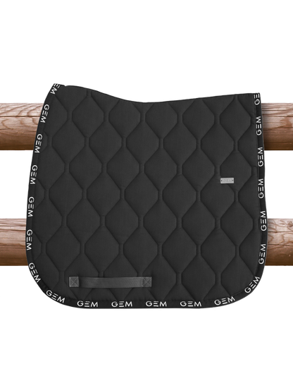 Tapis de selle LOVE Mixte NOIR - GEM