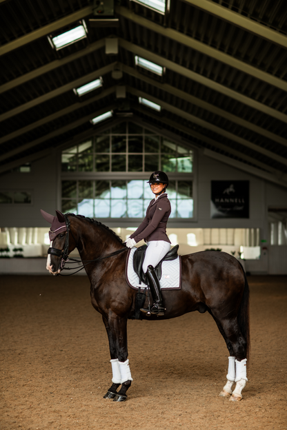 Tapis de selle Modern White Moonless Night DRESSAGE - Equestrian Stockholm