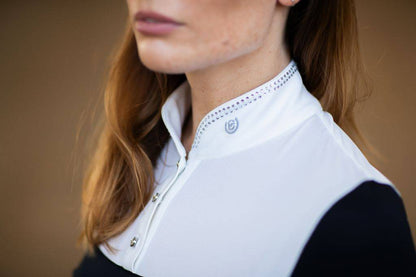 Polo de concours manches longues Revenew Black Edition - Equestrian Stockholm
