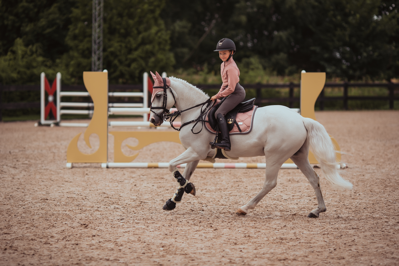 Tapis de selle PINK PEARL MIXTE - Equestrian Stockholm