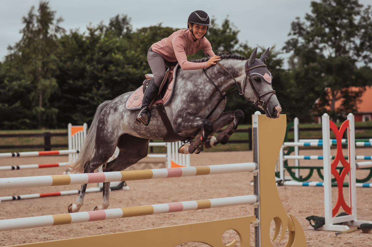 Tapis de selle PINK PEARL MIXTE - Equestrian Stockholm