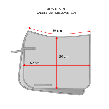 Tapis de selle PINK PEARL DRESSAGE - Equestrian Stockholm