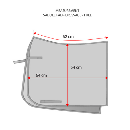 Tapis de selle PINK PEARL DRESSAGE - Equestrian Stockholm