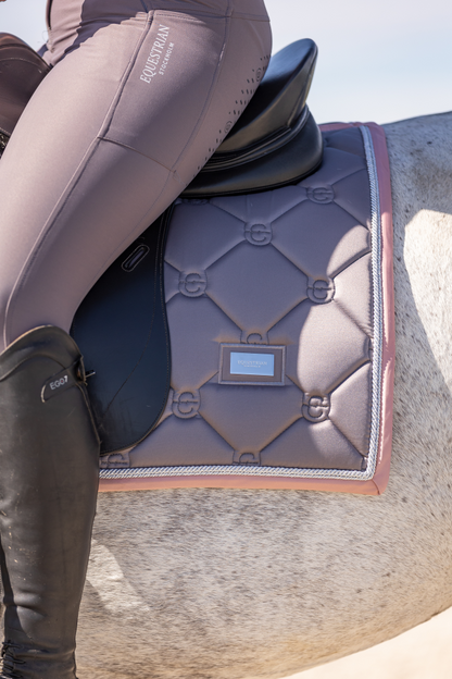 Tapis de selle Dusty pink - Equestrian Stockholm