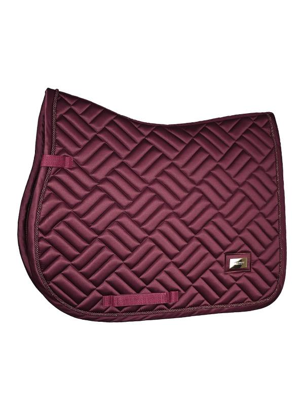 Tapis de selle Modern New Maroon - Equestrian Stockholm