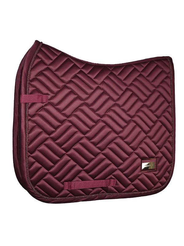 Tapis de selle Modern New Maroon - Equestrian Stockholm