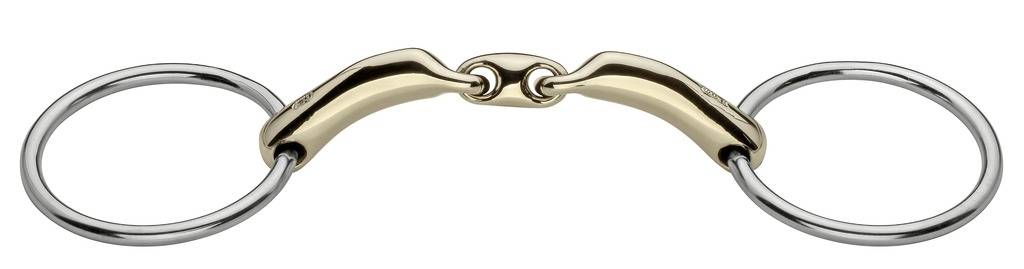 Mors à anneaux double brisure Novocontact - Sprenger