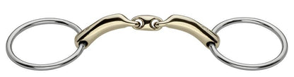 Mors à anneaux double brisure Novocontact - Sprenger