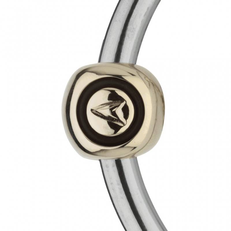 Mors à anneaux double brisure Novocontact - Sprenger