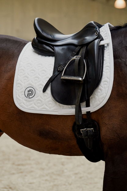 HighGloss Peacock Platinum Pure saddle pad - Eskadron