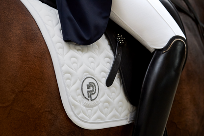 HighGloss Peacock Platinum Pure saddle pad - Eskadron