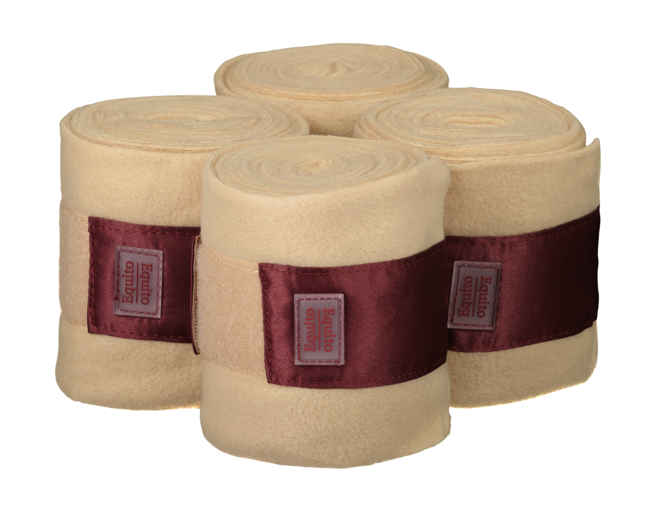 Bandes polaire Champagne/Prune - Equito