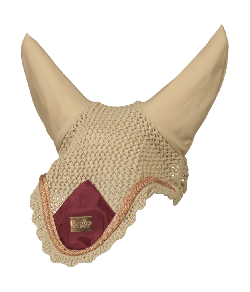 Bonnet anti-mouches champagne plum - EQUITO
