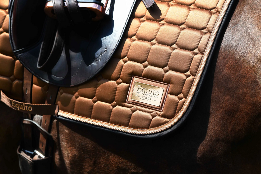 Tapis de selle EQUITO - Hazelnut