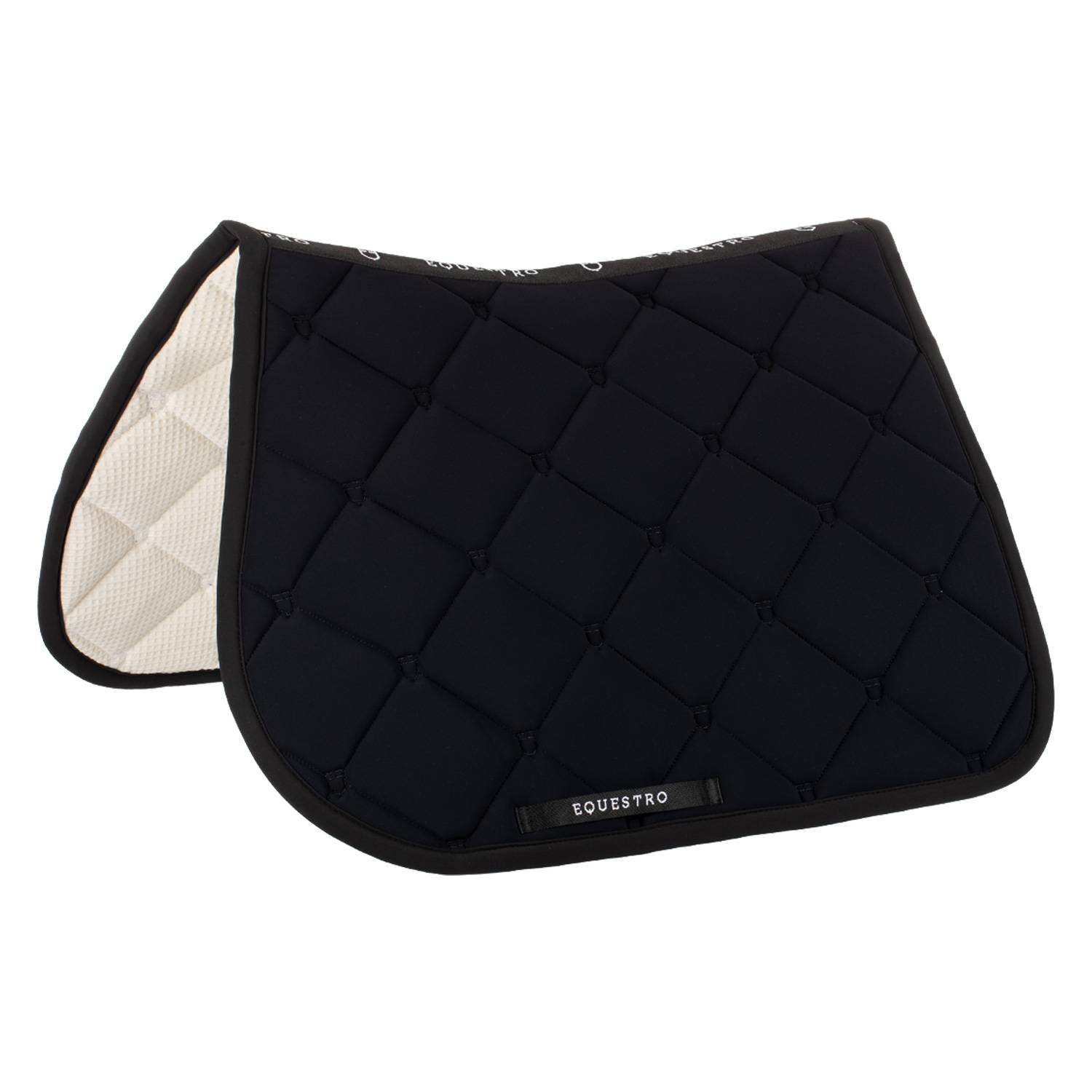 Technical multi-logo saddle pad - EQUESTRO