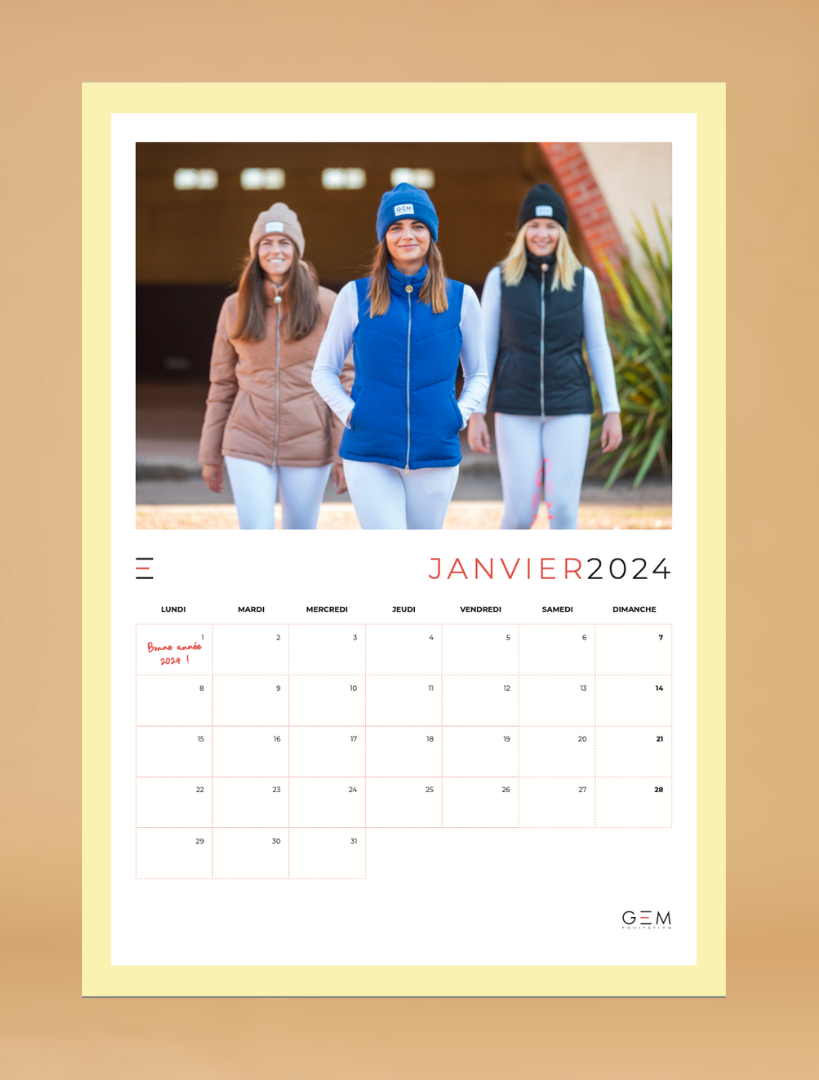 Calendrier 2024 - GEM