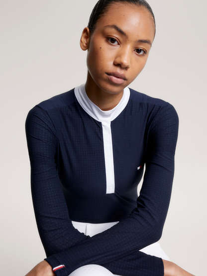 Polo de concours manches longues Chelsea Cooling - Tommy Hilfiger