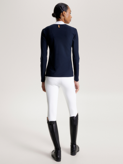 Polo de concours manches longues Chelsea Cooling - Tommy Hilfiger