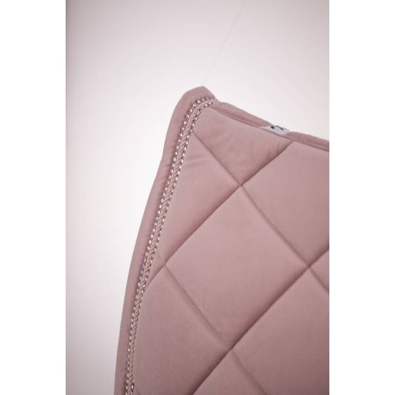 Tapis de selle New Strass rose pâle - PENELOPE COLLECTION