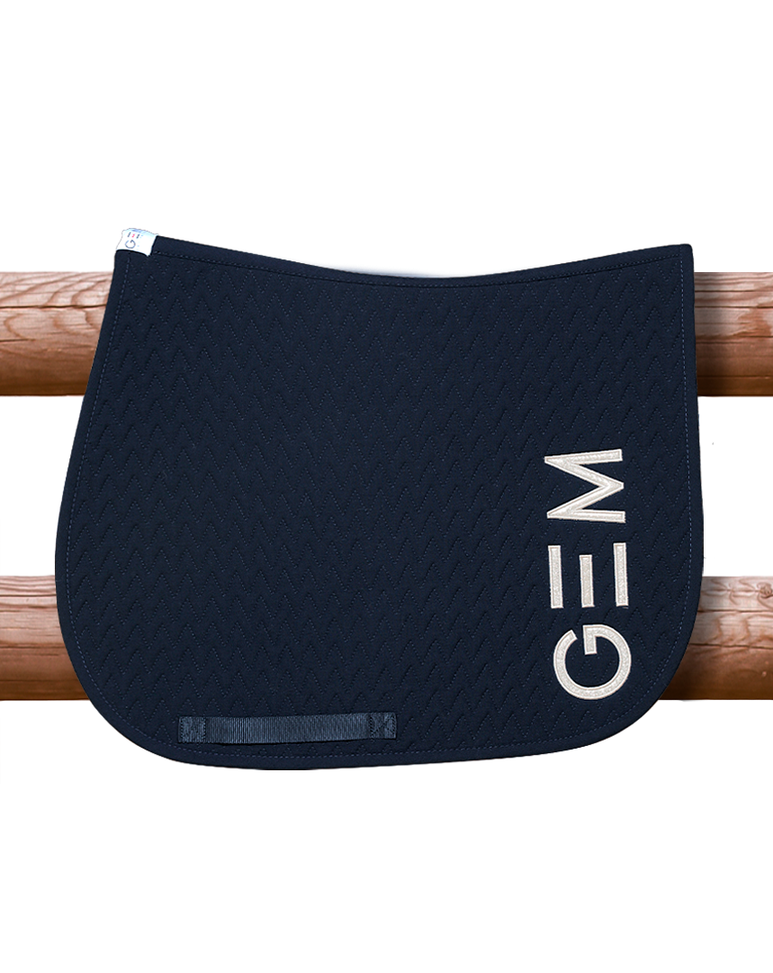 Tapis de selle MIXTE TEN Marine - GEM
