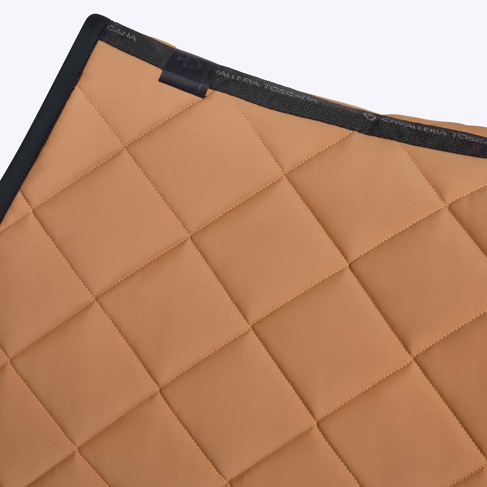 Tapis de selle Diamond Quilted Camel - CAVALLERIA TOSCANA
