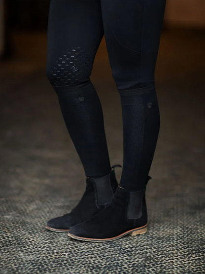 Bamboo Blend Riding Socks Black - Equestrian Stockholm