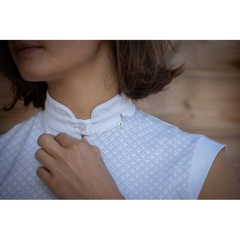 Seville short-sleeved competition polo shirt - PENELOPE COLLECTION