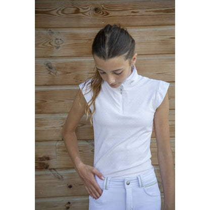 Seville short-sleeved competition polo shirt - PENELOPE COLLECTION