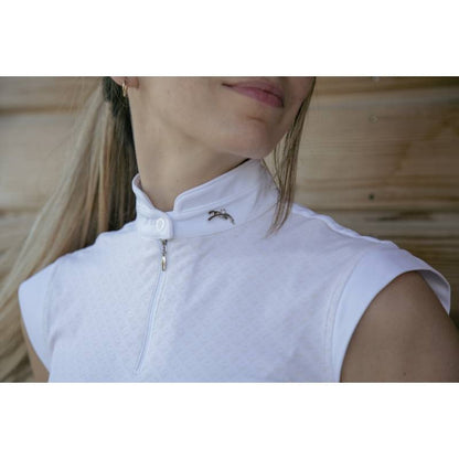 Seville short-sleeved competition polo shirt - PENELOPE COLLECTION