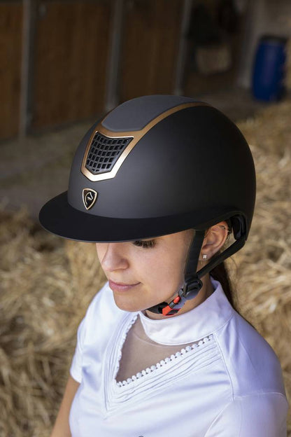 Airy riding helmet Wide visor - Equithème