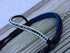 Frontal strass argent et bleu