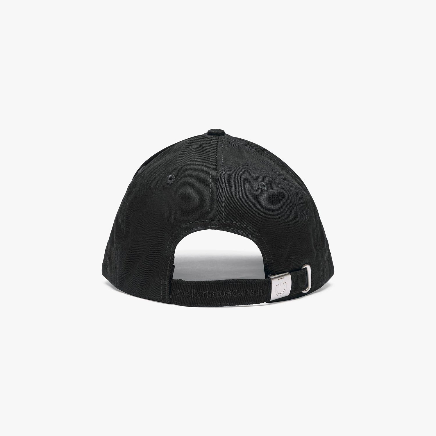 Black embroidered cap - Cavalleria Toscana