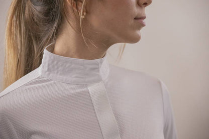 Las Honey long-sleeved competition polo shirt - PENELOPE COLLECTION